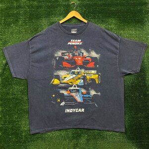 Team Penske IndyCar Poster T-Shit Size 3XL